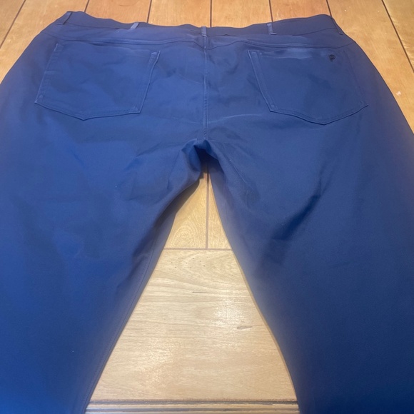 Public Rec 5 Pocket Pants Size 44x30 Color Navy Stretch Material Casual - Picture 7 of 16